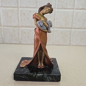 Chilmark Clarisse Denatural Process Colored Pewter LE Sculpture